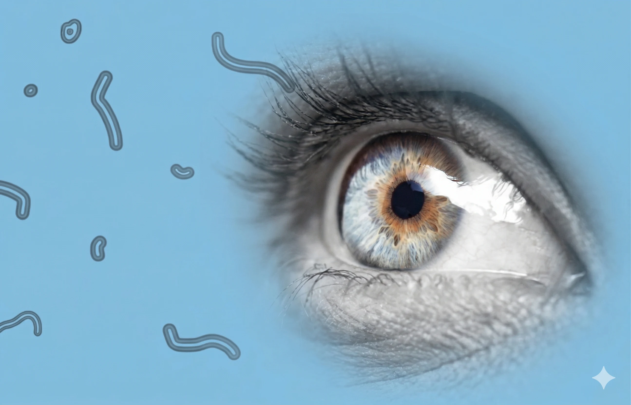 eye floaters and flashes - symptoms, causes and treatment at the best eye hospital in Lucknow